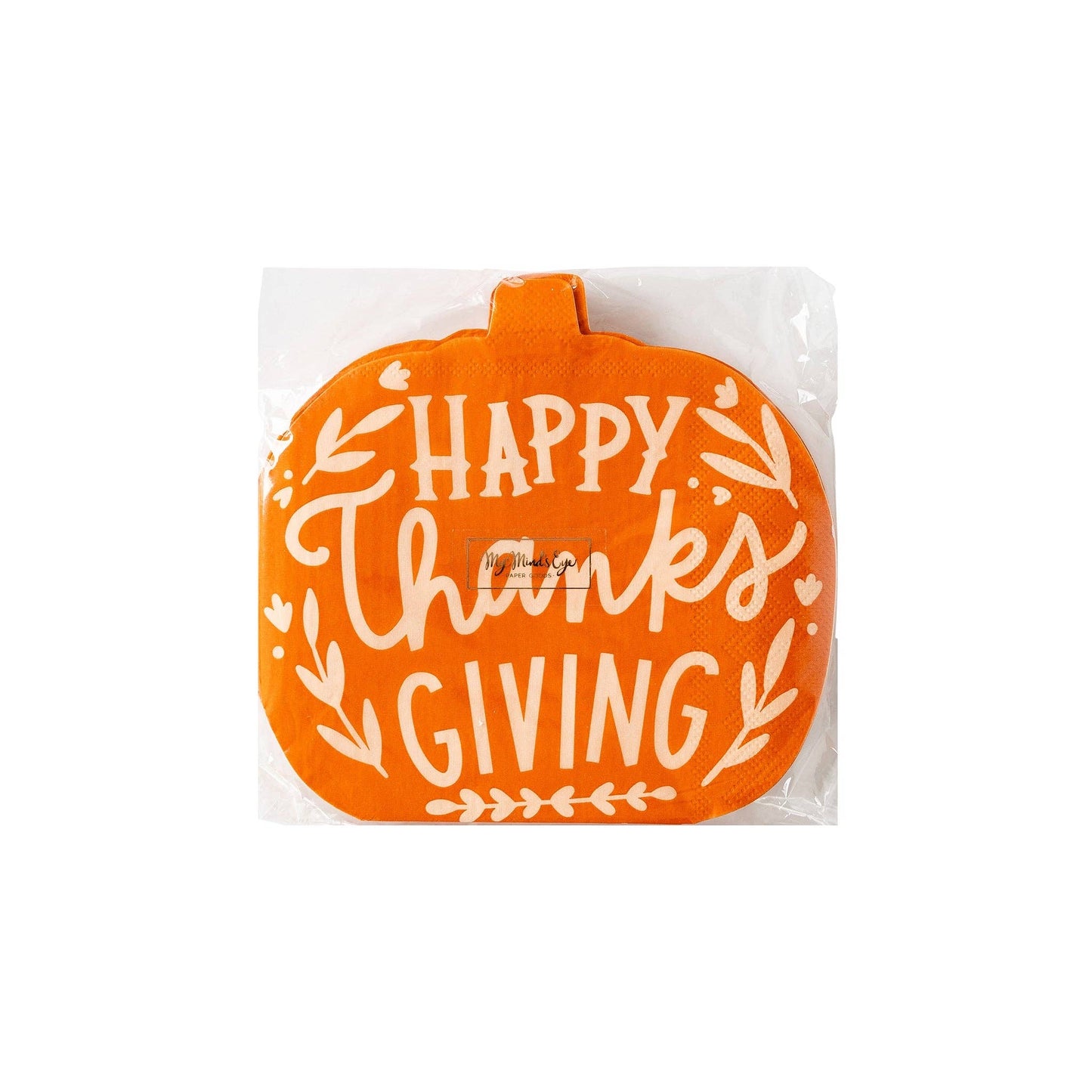 Happy Thanksgiving Pumpkin Napkin