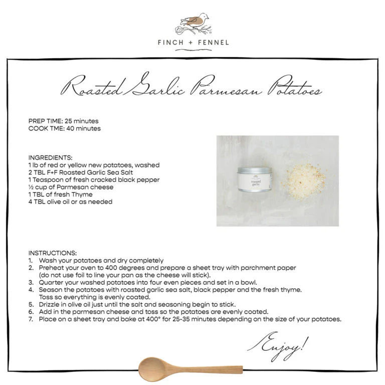 Roasted Garlic Sea Salt