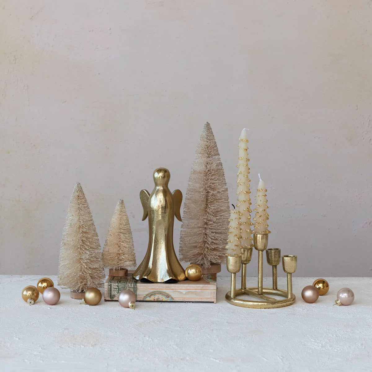Aluminum Advent Taper Candleholder