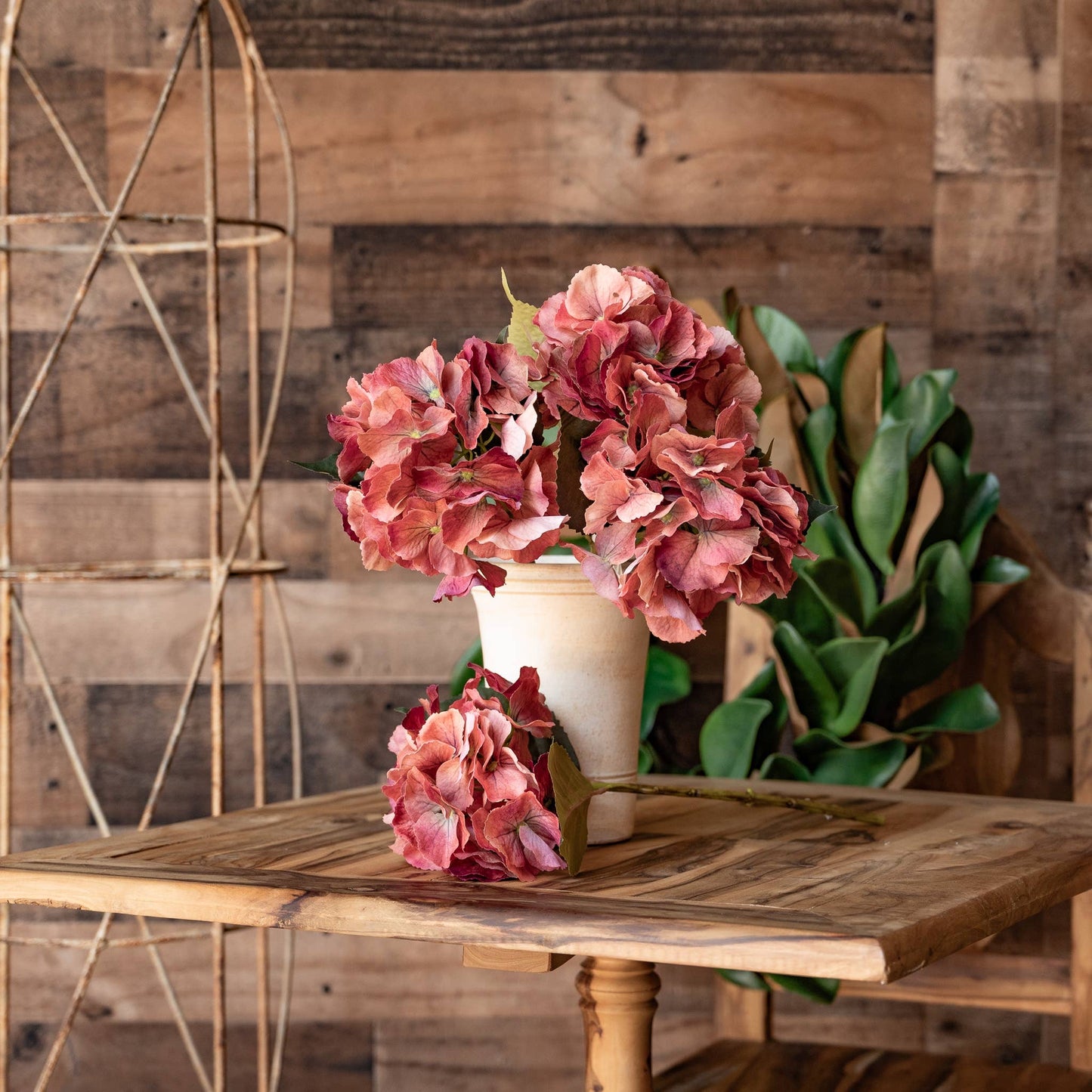 Terra-cotta Real Touch Hydrangea