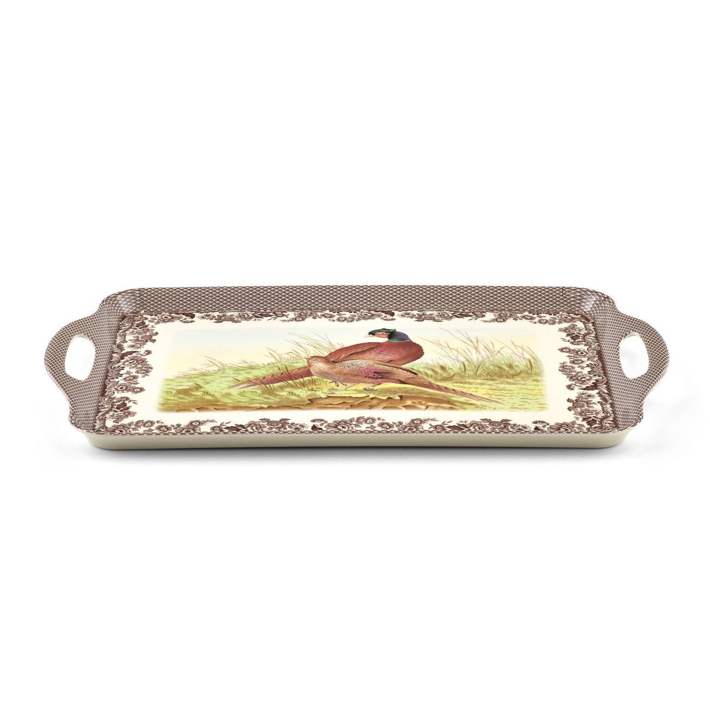 Spode Woodland Large Melamine Handled Tray