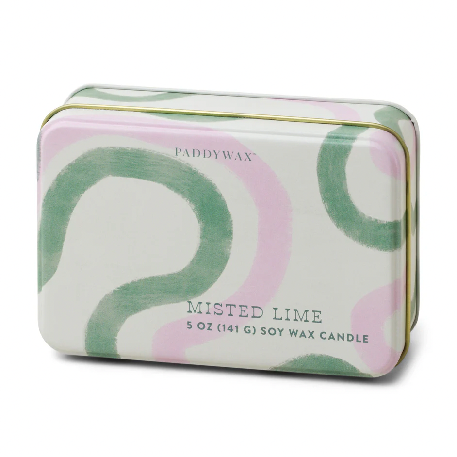 Misted Lime Tin Candle