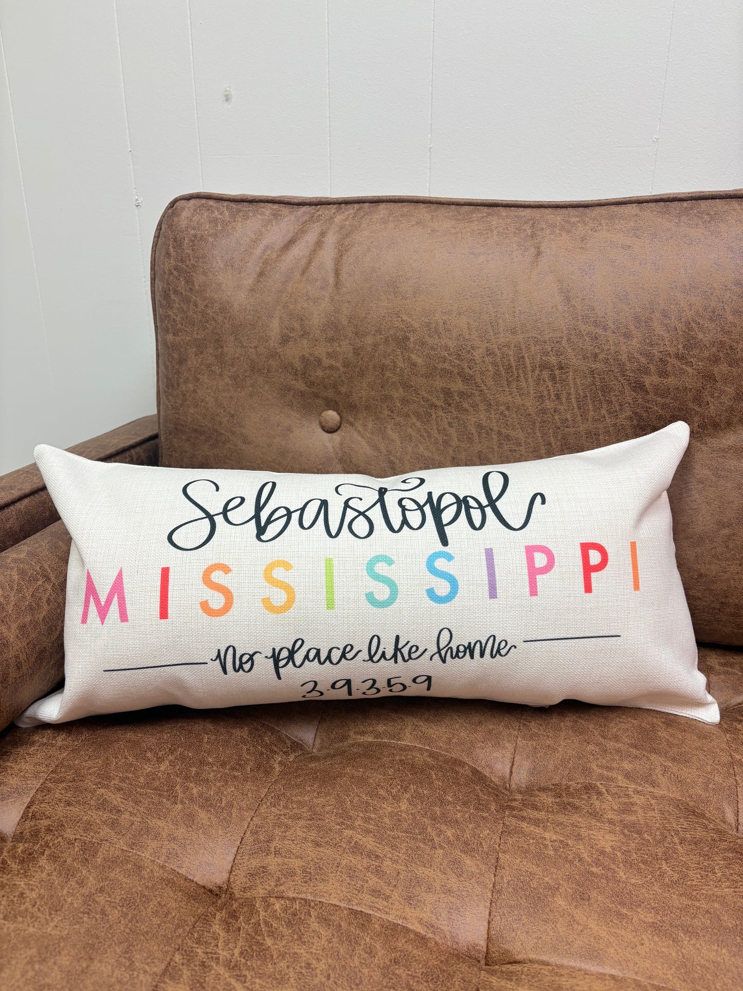 “No Place Like Home” Throw Pillow