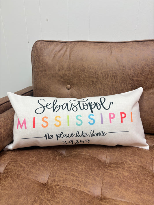 “No Place Like Home” Throw Pillow