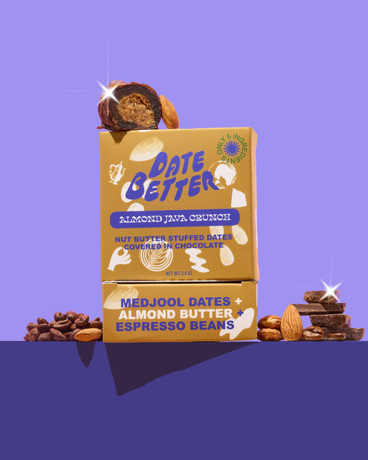 Almond Java Crunch - Chocolate Covered Dates