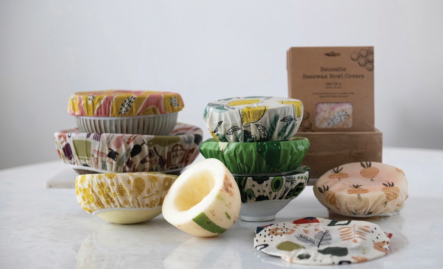 Reusable Beeswax Food Covers