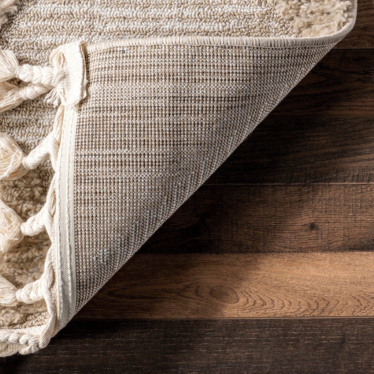Marissa High/Low Diamond Tassel Area Rug - preorder
