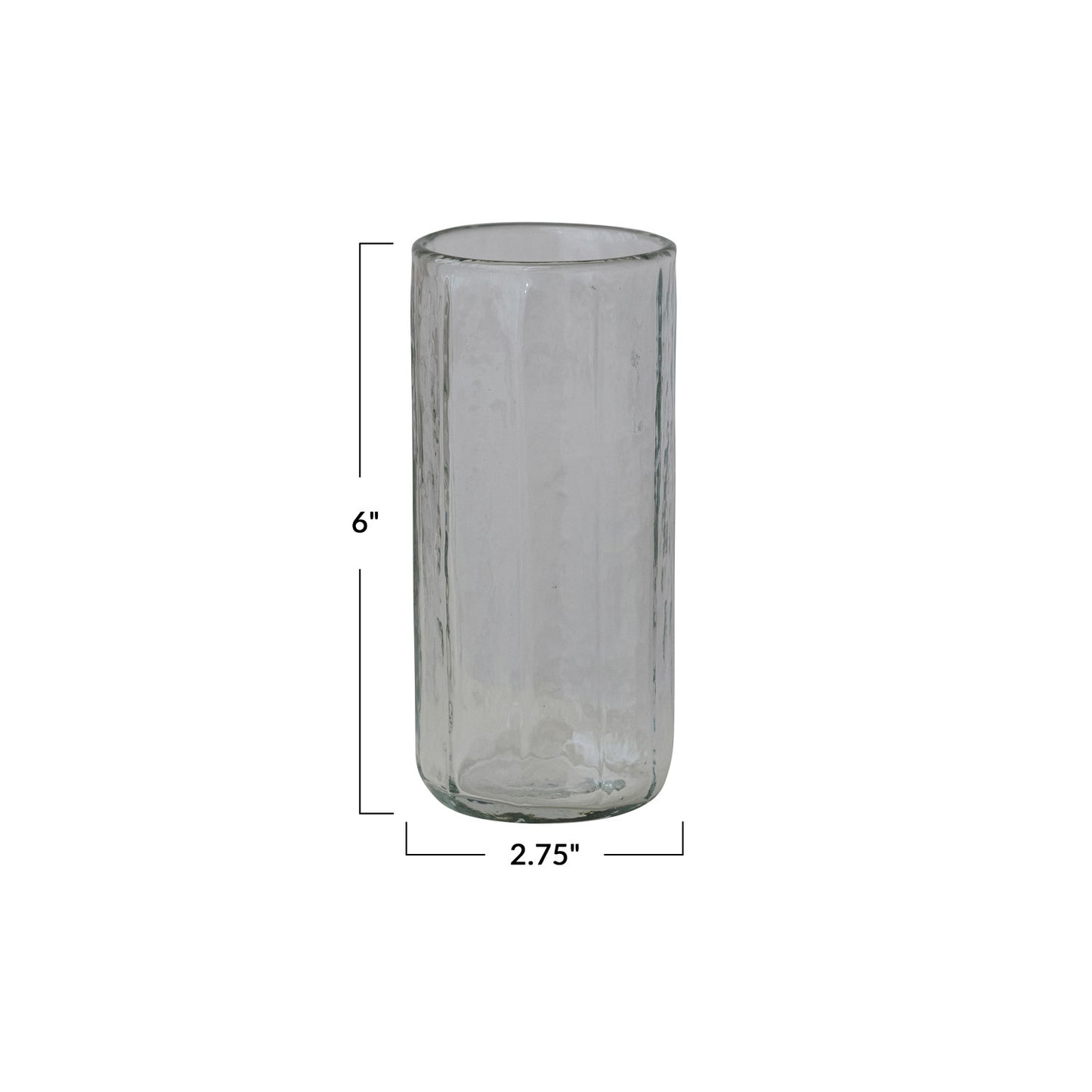15oz Hand-Blown Drinking Glass