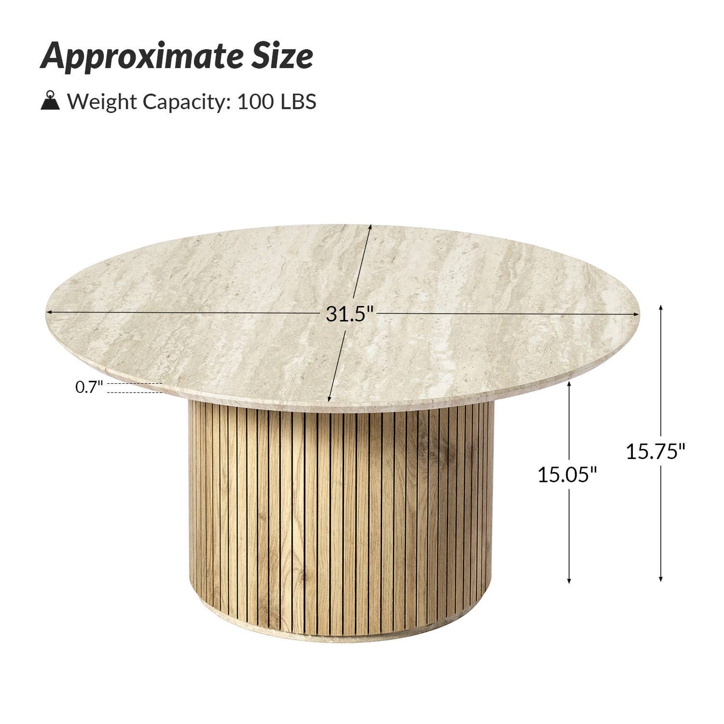 Oak Jon Coffee Table - preorder