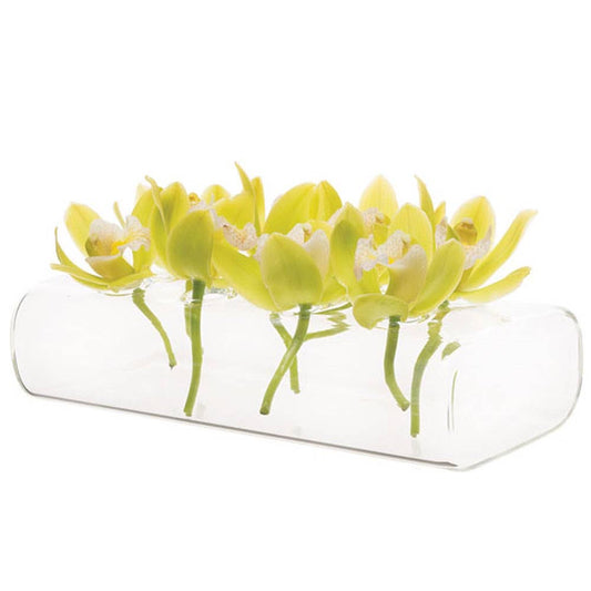 Clear Vase Long For Floral Arrangements Centerpiece