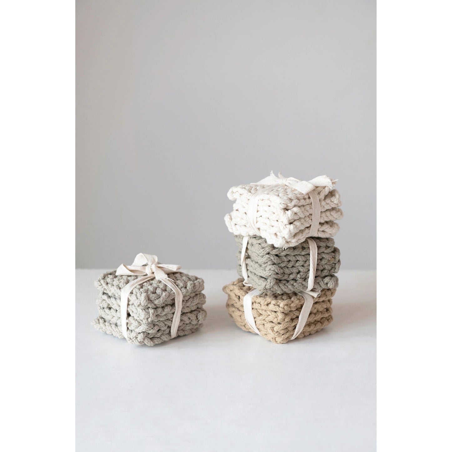 Crochet Cotton Coasters