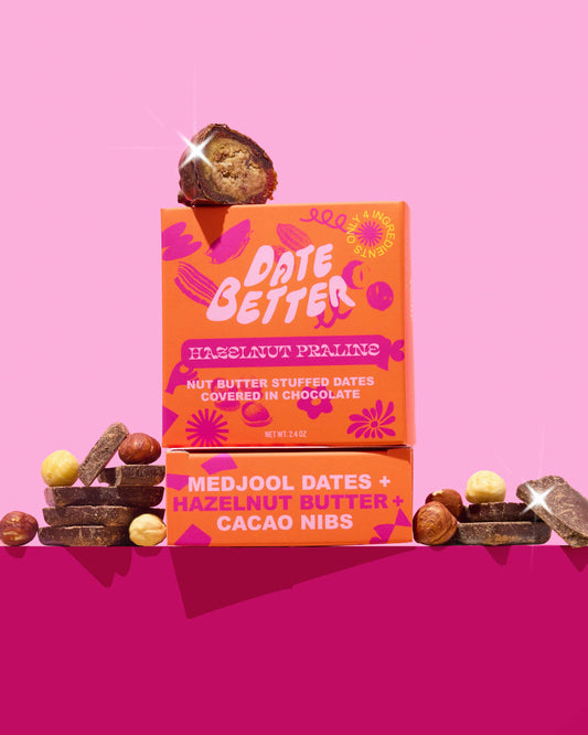 Hazelnut Praline - Chocolate Covered Dates