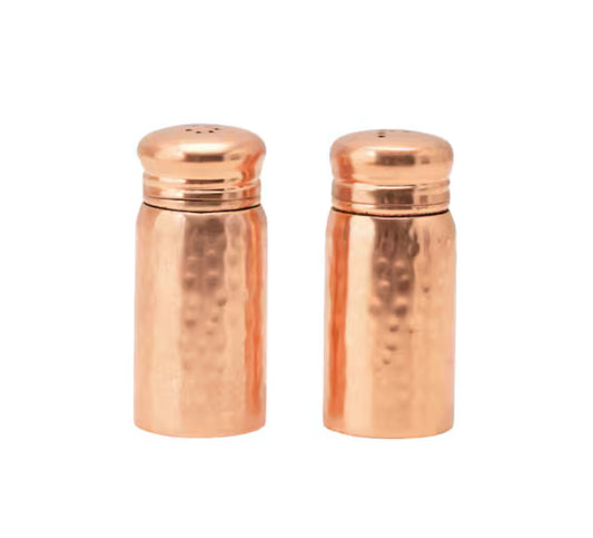 Hammered Salt & Pepper Shakers