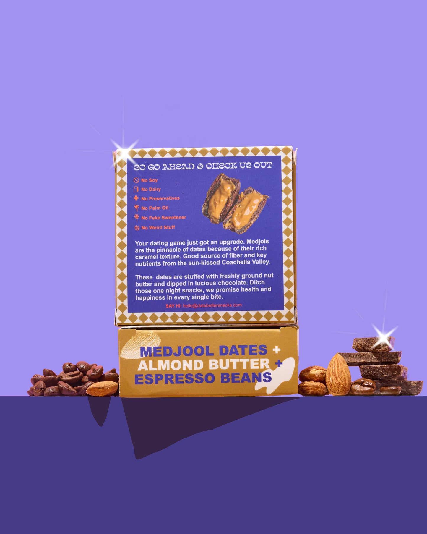 Almond Java Crunch - Chocolate Covered Dates