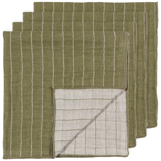 Olive Branch Double Weave Napkins