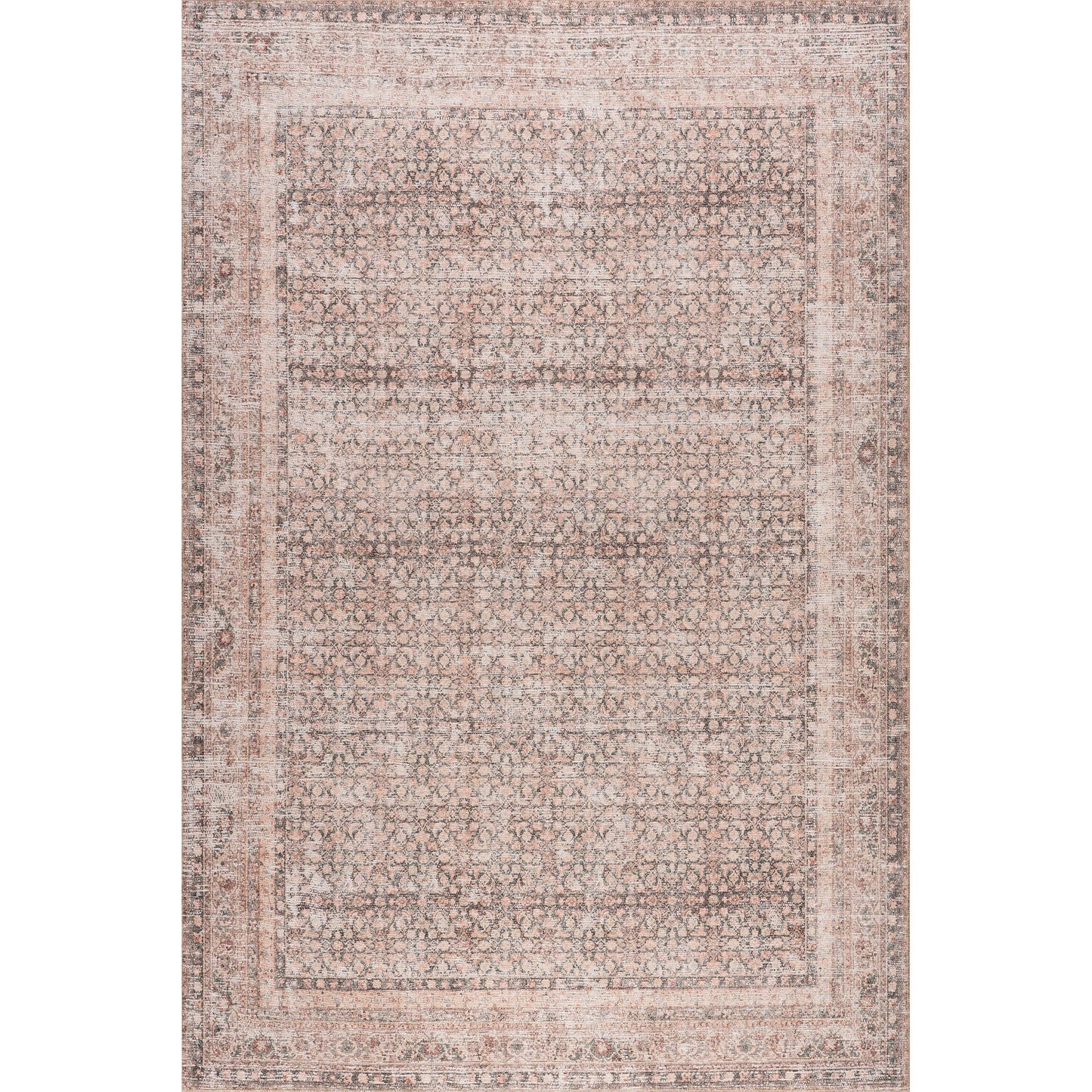Unloosed Hillstone Collection Vintage Medallion Area Rug - preorder