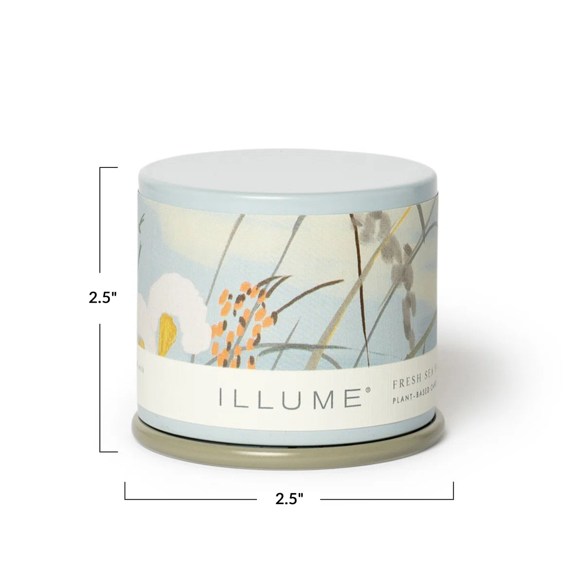 Fresh Sea Salt Tin Candle