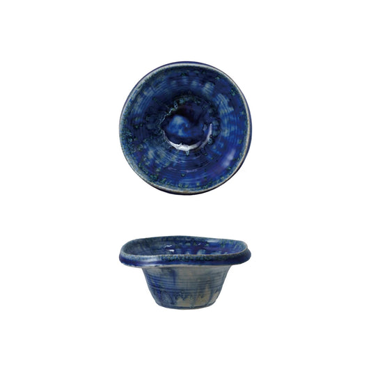 Dark Blue Stoneware Bowl