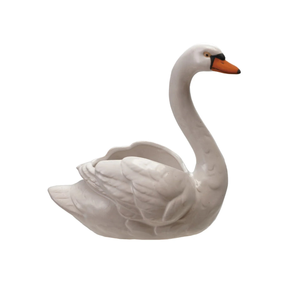 Swan Planter
