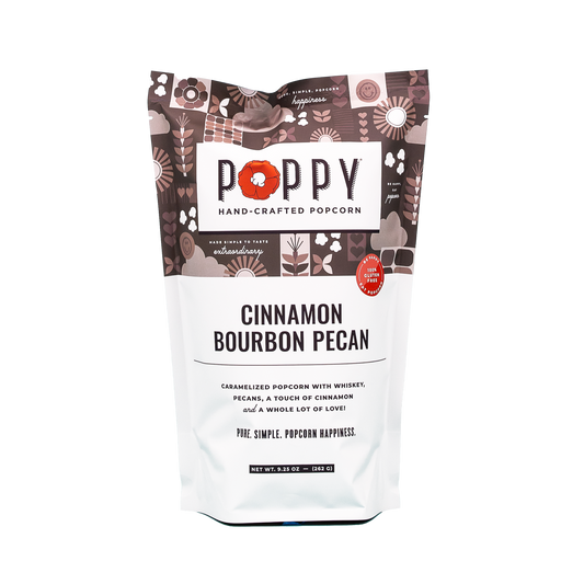 Cinnamon Bourbon Pecan Popcorn ￼