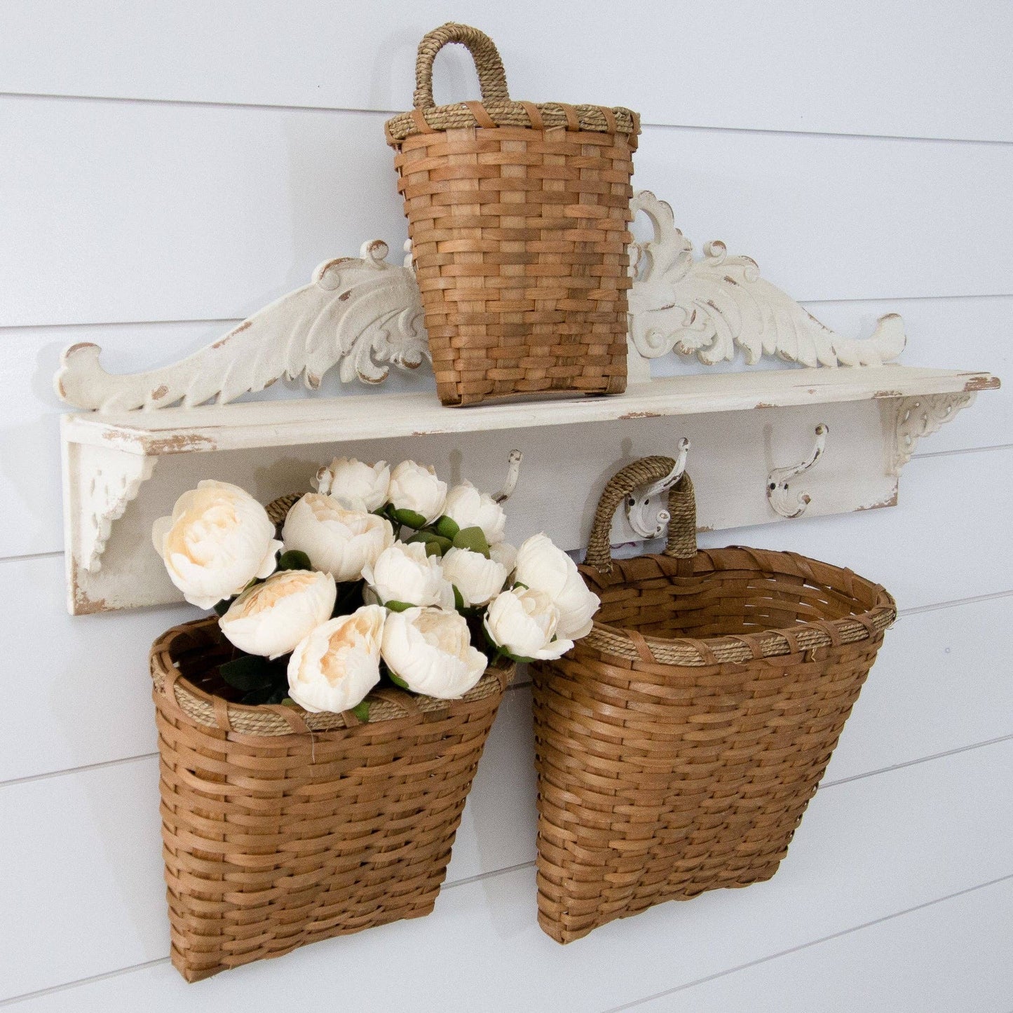 Hanging Chipwood Baskets - 3 sizes