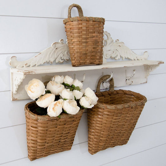 Hanging Chipwood Baskets - 3 sizes