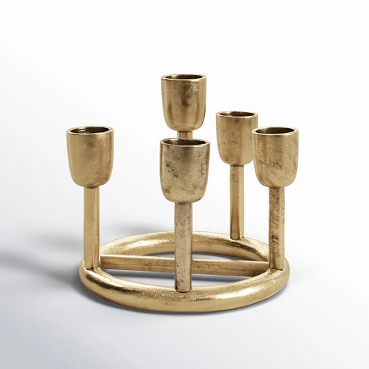 Aluminum Advent Taper Candleholder