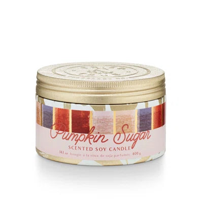 Pumpkin Sugar Tin Candle