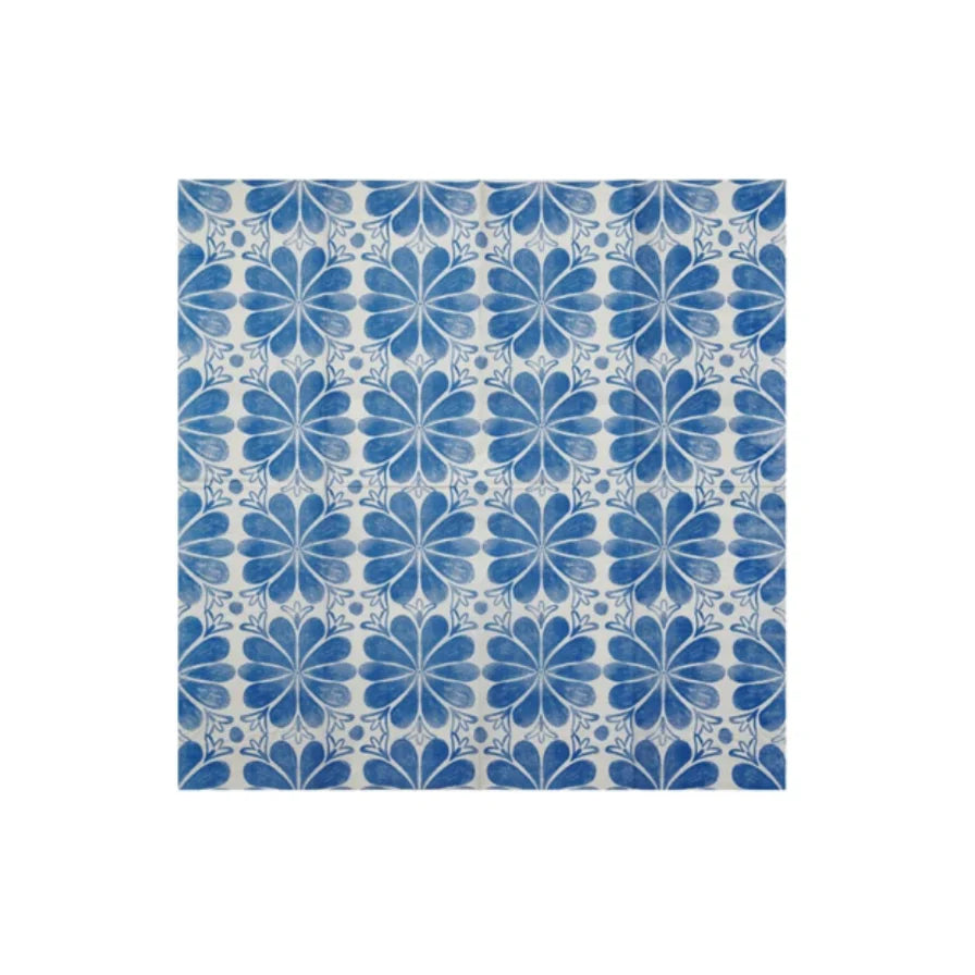 Paper Napkins w/Tile Pattern