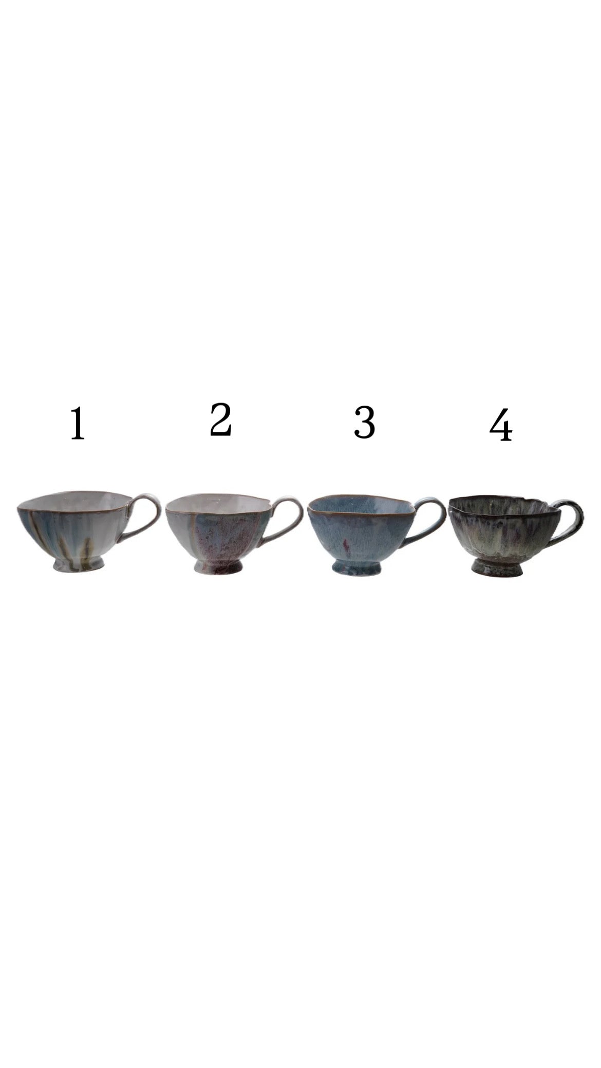 Stoneware Footed Mug